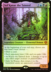Sol'Kanar the Tainted (Prerelease) (Dominaria United)\nPromo: Date Stamped\nSingle\nMagic The Gathering