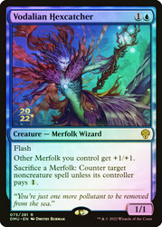 Vodalian Hexcatcher (Prerelease) (Dominaria United)\nPromo: Date Stamped\nSingle\nMagic The Gathering