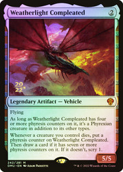 Weatherlight Compleated (Prerelease) (Dominaria United)\nPromo: Date Stamped\nSingle\nMagic The Gathering