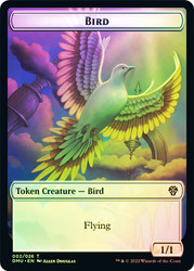 {Bird Token} (White) // {Elemental Token}\nDominaria United\nSingle\nMagic The Gathering