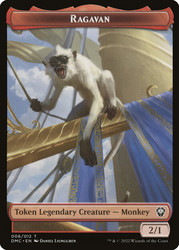 {Ragavan Token} // {Treasure Token}\nDominaria United Commander\nSingle\nMagic The Gathering