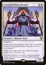 Anointed Peacekeeper (Promo Pack) (Dominaria United)
Promo
Single
Magic: The Gathering