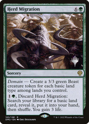 Herd Migration (Promo Pack) (Dominaria United)
Promo
Single
Magic: The Gathering