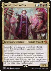 Jodah, the Unifier (Promo Pack) (Dominaria United)
Promo
Single
Magic: The Gathering