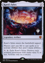 Karn's Sylex (Promo Pack) (Dominaria United)
Promo
Single
Magic: The Gathering
