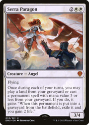 Serra Paragon (Promo Pack) (Dominaria United)
Promo
Single
Magic: The Gathering