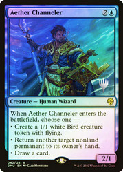 Aether Channeler (Promo Pack) (Dominaria United)
Promo
Single
Magic: The Gathering
