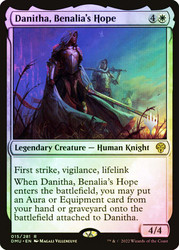 Danitha, Benalia's Hope (Promo Pack) (Dominaria United)
Promo
Single
Magic: The Gathering