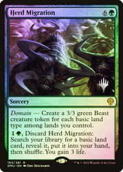 Herd Migration (Promo Pack) (Dominaria United)
Promo
Single
Magic: The Gathering
