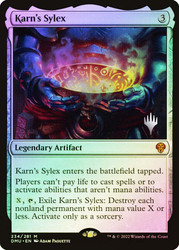 Karn's Sylex (Promo Pack) (Dominaria United)
Promo
Single
Magic: The Gathering