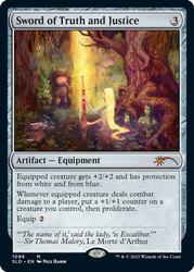Sword of Truth and Justice (Secret Lair)\nPromo: General\nSingle\nMagic The Gathering