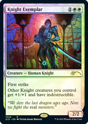 Knight Exemplar (Secret Lair) (#1044)\nPromo: General\nSingle\nMagic The Gathering