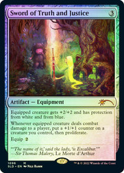 Sword of Truth and Justice (Secret Lair)\nPromo: General\nSingle\nMagic The Gathering