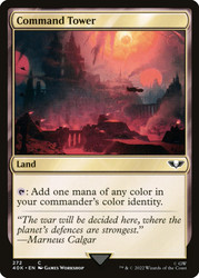 Command Tower (#272)\nWarhammer 40,000 Commander\nSingle\nMagic The Gathering