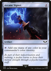 Arcane Signet (#229)\nWarhammer 40,000 Commander\nSingle\nMagic The Gathering