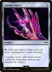 Arcane Signet (#227)\nWarhammer 40,000 Commander\nSingle\nMagic The Gathering