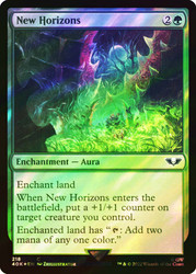 New Horizons (Surge Foil)\nWarhammer 40,000 Commander - Surge Foil\nSingle\nMagic The Gathering