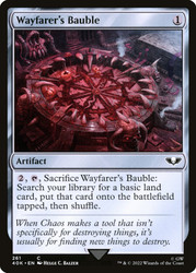 Wayfarer's Bauble (#261)\nWarhammer 40,000 Commander\nSingle\nMagic The Gathering