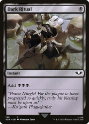 Dark Ritual\nWarhammer 40,000 Commander\nSingle\nMagic The Gathering