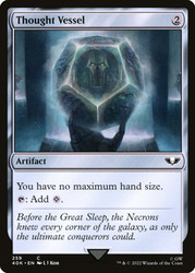 Thought Vessel\nWarhammer 40,000 Commander\nSingle\nMagic The Gathering