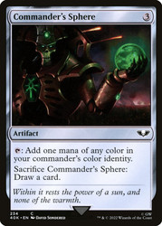 Commander's Sphere (#234)
Warhammer 40,000 Commander
Single
Magic: The Gathering