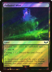 Polluted Mire (Surge Foil)\nWarhammer 40,000 Commander - Surge Foil\nSingle\nMagic The Gathering