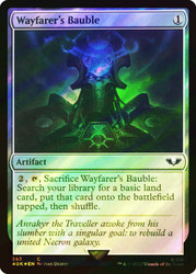 Wayfarer's Bauble (#262) (Surge Foil)\nWarhammer 40,000 Commander - Surge Foil\nSingle\nMagic The Gathering