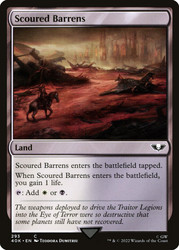 Scoured Barrens\nWarhammer 40,000 Commander\nSingle\nMagic The Gathering