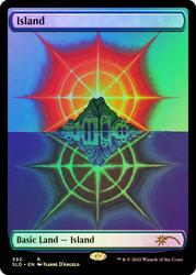 Island (Secret Lair) (#392) (Full Art)\nPromo: General\nSingle\nMagic The Gathering