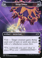 Drop Tower (4/5/6)\nUnfinity\nSingle\nMagic The Gathering