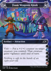 Foam Weapons Kiosk (2/6)\nUnfinity\nSingle\nMagic The Gathering