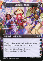 Costume Shop (2/4/6)\nUnfinity\nSingle\nMagic The Gathering