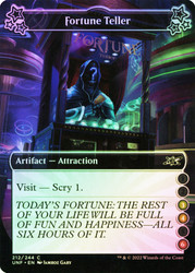 Fortune Teller (3/4/6)\nUnfinity\nSingle\nMagic The Gathering