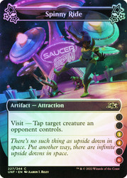 Spinny Ride (3/4/6)\nUnfinity\nSingle\nMagic The Gathering