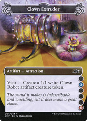 Clown Extruder (2/6)\nUnfinity\nSingle\nMagic The Gathering
