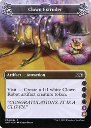 Clown Extruder (5/6)\nUnfinity\nSingle\nMagic The Gathering