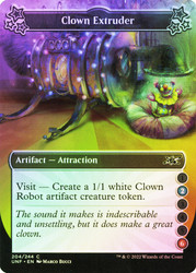 Clown Extruder (2/6)\nUnfinity\nSingle\nMagic The Gathering