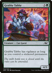 Grabby Tabby\nUnfinity\nSingle\nMagic The Gathering
