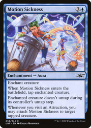 Motion Sickness\nUnfinity\nSingle\nMagic The Gathering