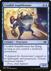 Croakid Amphibonaut\nUnfinity\nSingle\nMagic The Gathering