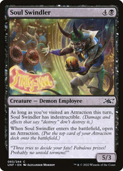 Soul Swindler\nUnfinity\nSingle\nMagic The Gathering
