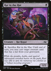 Rat in the Hat\nUnfinity\nSingle\nMagic The Gathering