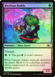 Blorbian Buddy\nUnfinity\nSingle\nMagic The Gathering