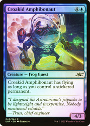 Croakid Amphibonaut\nUnfinity\nSingle\nMagic The Gathering