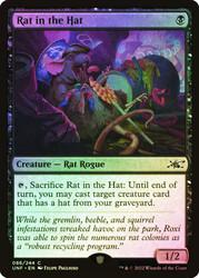 Rat in the Hat\nUnfinity\nSingle\nMagic The Gathering