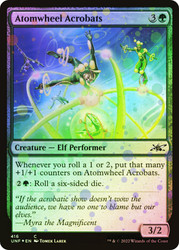 Atomwheel Acrobats (Galaxy Foil)\nUnfinity - Galaxy Foil\nSingle\nMagic The Gathering