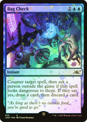 Bag Check (Galaxy Foil)\nUnfinity - Galaxy Foil\nSingle\nMagic The Gathering