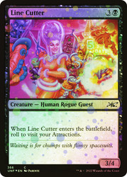 Line Cutter (Galaxy Foil)\nUnfinity - Galaxy Foil\nSingle\nMagic The Gathering