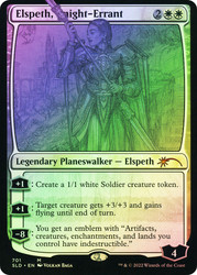 Elspeth, Knight-Errant (Secret Lair) (#701)\nPromo: General\nSingle\nMagic The Gathering