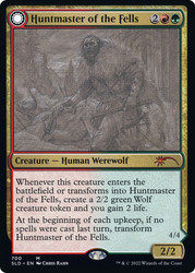 Huntmaster of the Fells // Ravager of the Fells (Secret Lair) (#700)\nPromo: General\nSingle\nMagic The Gathering
